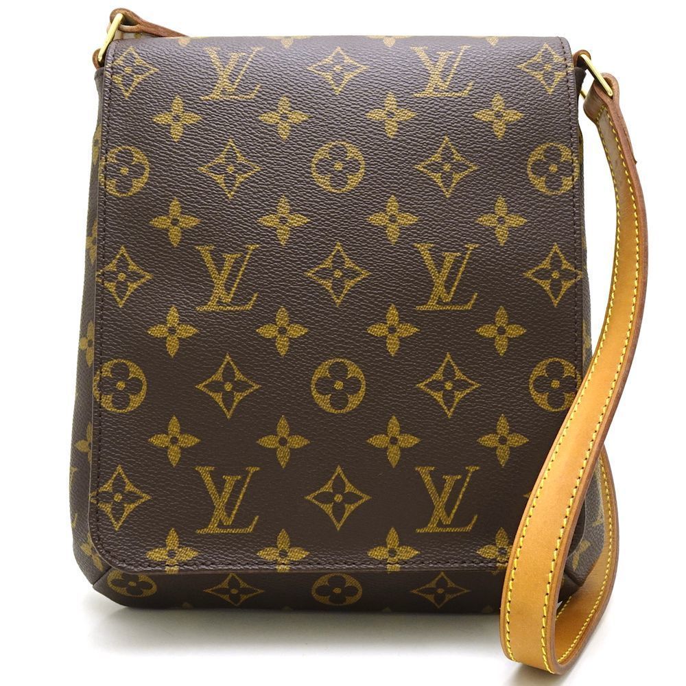 Louis Vuitton Monogram Musette Salsa Short Shoulder Brown